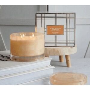 HomeWorx by Slatkin & Co. Sugar Cookie Jar Candle 18 Ounce 4 Wick New